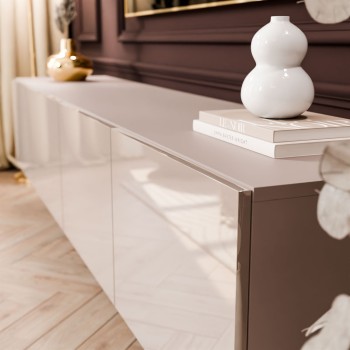 Szafka RTV COLGANTE 200 kaszmir wysoki połysk