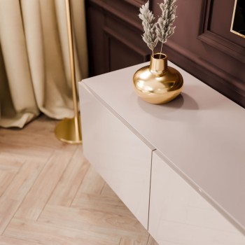 Szafka RTV COLGANTE 200 kaszmir wysoki połysk