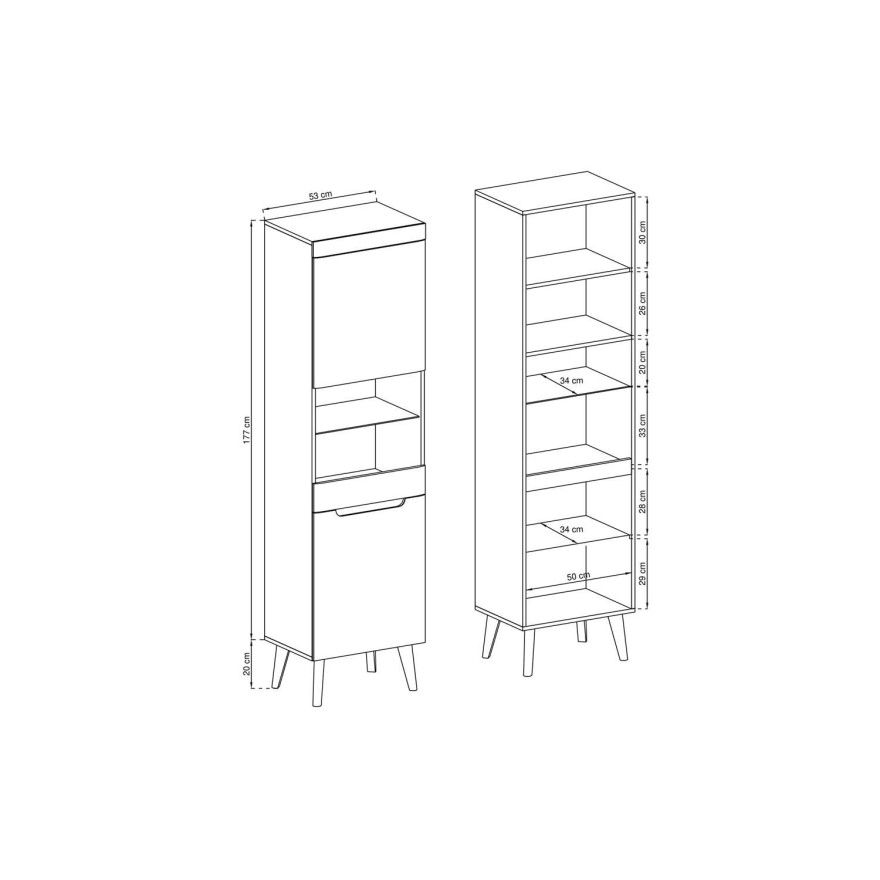 Witryna ARTICA NWT53 Witryna ARTICA NWT53