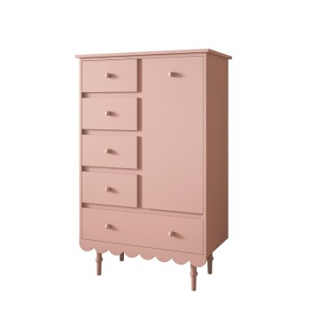 Komoda wysoka z szufladami BABUSHKA