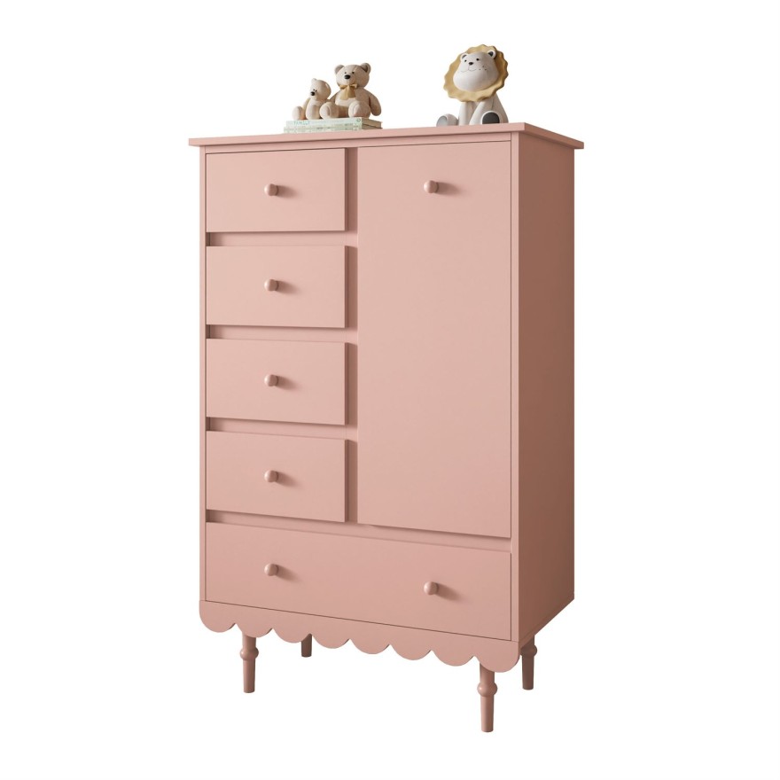 Komoda wysoka z szufladami BABUSHKA