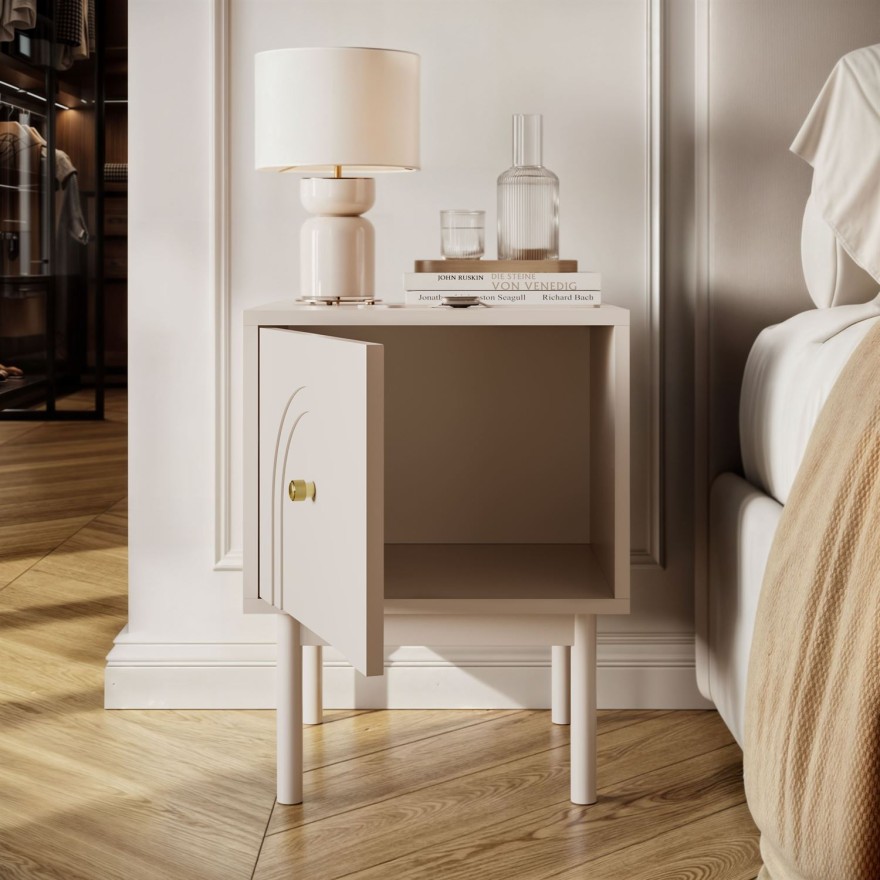 Szafka nocna LIBERTY na drewnianych nóżkach