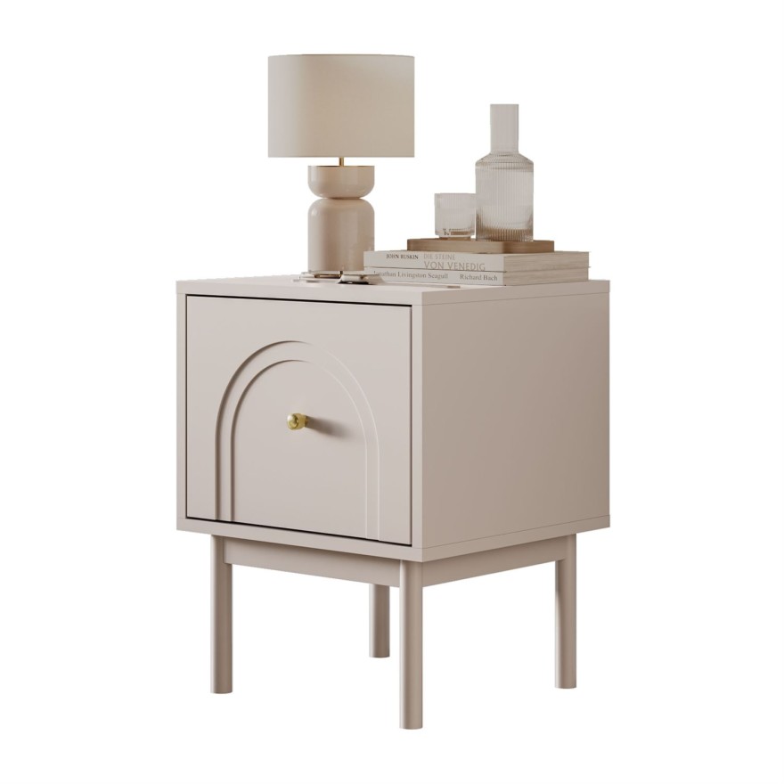 Szafka nocna LIBERTY na drewnianych nóżkach