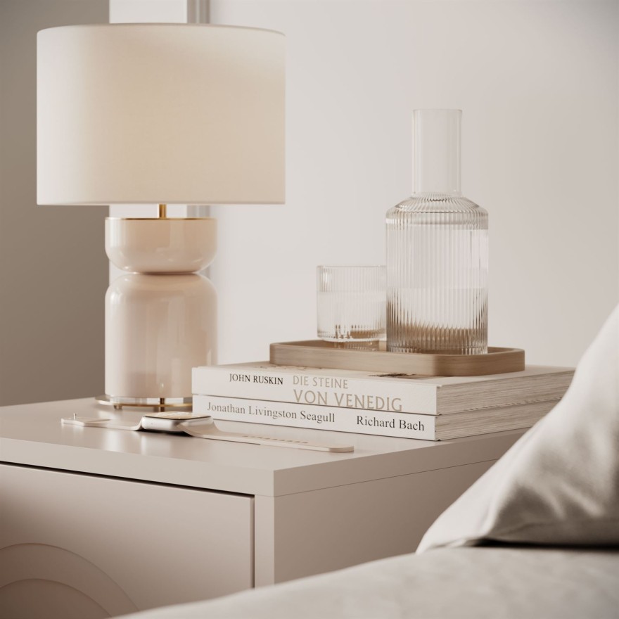 Szafka nocna LIBERTY na drewnianych nóżkach