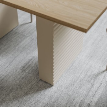 Zestaw stół rozkładany FLORENCE z czterema krzesłami