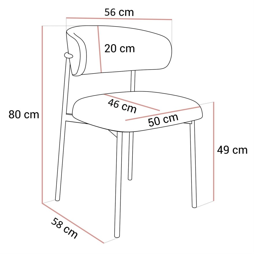 Zestaw stół rozkładany FLORENCE z czterema krzesłami