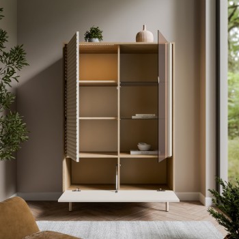 Witryna FLORENCE 2D1W z oświetleniem LED