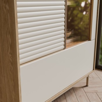 Witryna FLORENCE 2D1W z oświetleniem LED