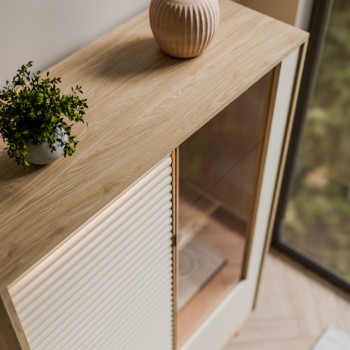 Witryna FLORENCE 2D1W z oświetleniem LED