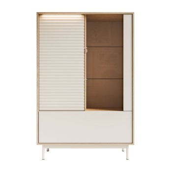 Witryna FLORENCE 2D1W z oświetleniem LED