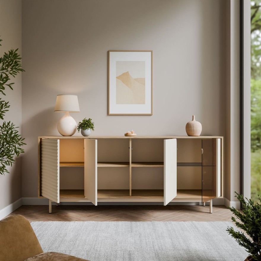 Komoda FLORENCE 3D1W z oświetleniem LED