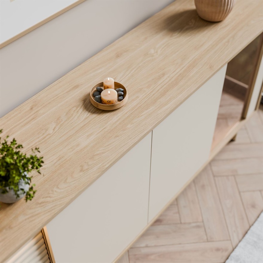 Komoda FLORENCE 3D1W z oświetleniem LED