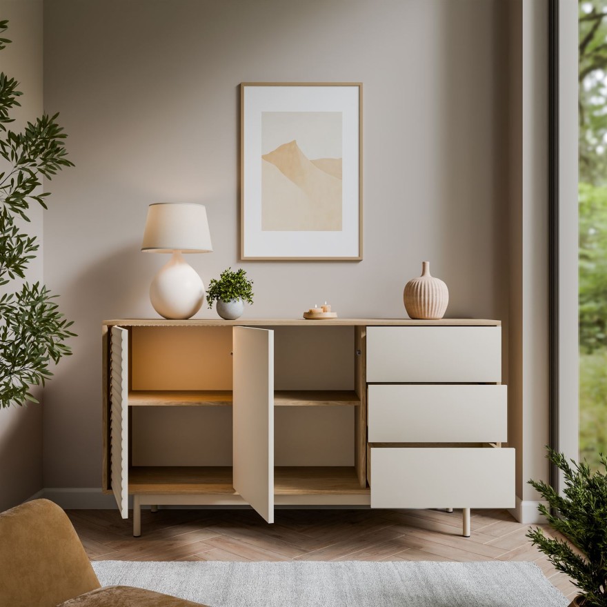 Komoda FLORENCE 2D3S z szufladami