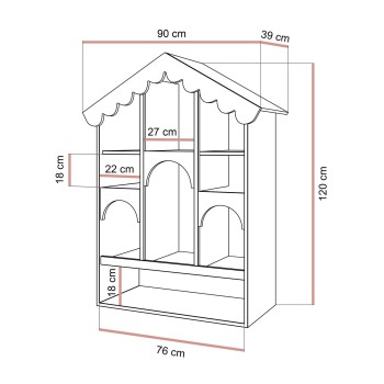 Domek dla lalek BABUSHKA