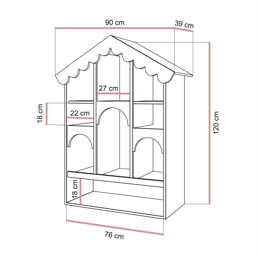 Domek dla lalek BABUSHKA
