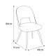 Zestaw mebli ART - O z 4 krzesłami biały mat