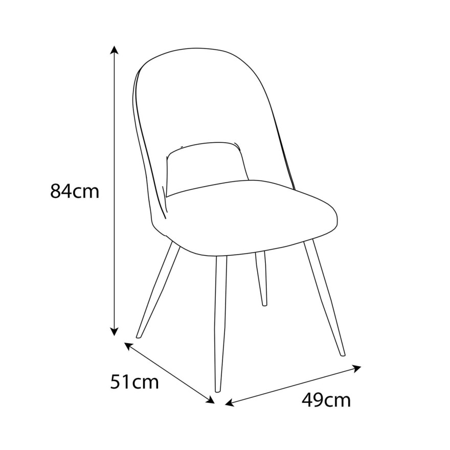 Zestaw mebli ART - O z krzesłami biały mat