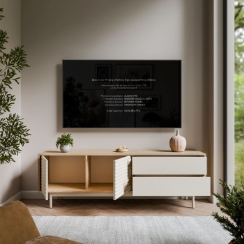 Szafka RTV FLORENCE z oświetleniem LED