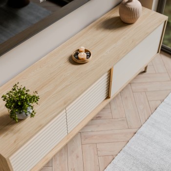 Szafka RTV FLORENCE z oświetleniem LED