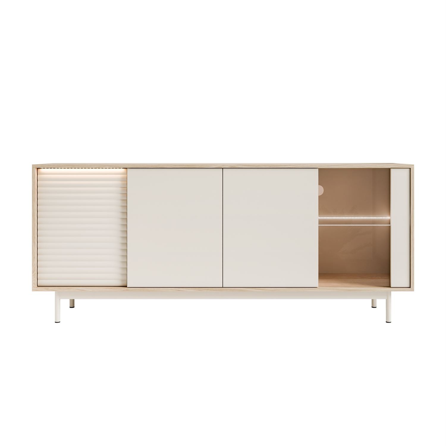 Komoda FLORENCE 3D1W z oświetleniem LED
