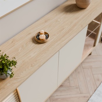 Komoda FLORENCE 3D1W z oświetleniem LED