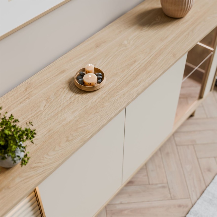 Komoda FLORENCE 3D1W z oświetleniem LED