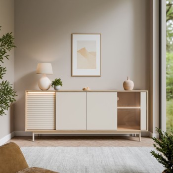 Komoda FLORENCE 3D1W z oświetleniem LED