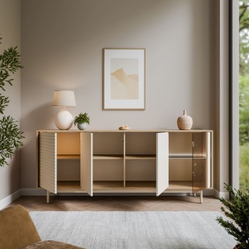 Komoda FLORENCE 3D1W z oświetleniem LED