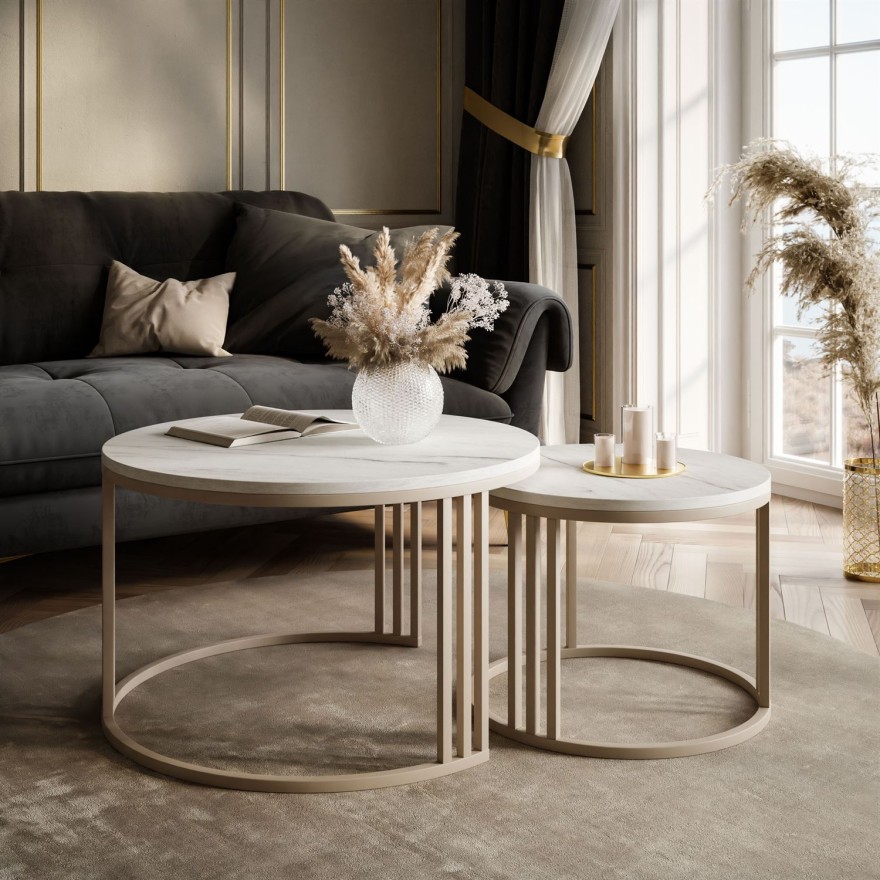 Stolik kawowy LORI 2w1 KASZMIR MAT