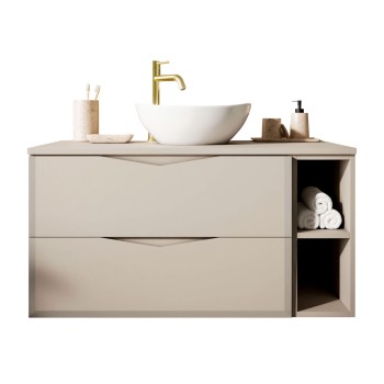 Zestaw łazienkowy MIRA II 80 cm z regałem