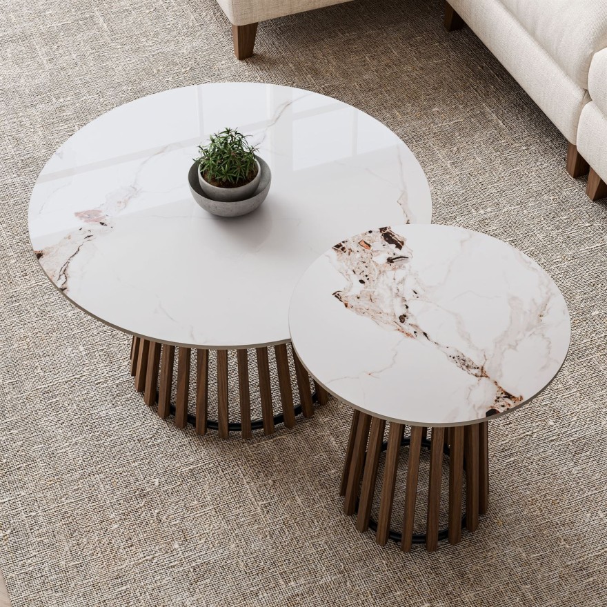 Zestaw stolików kawowych 2w1 MARISE