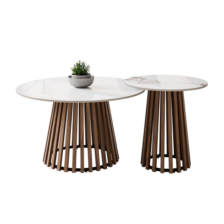 Zestaw stolików kawowych 2w1 MARISE