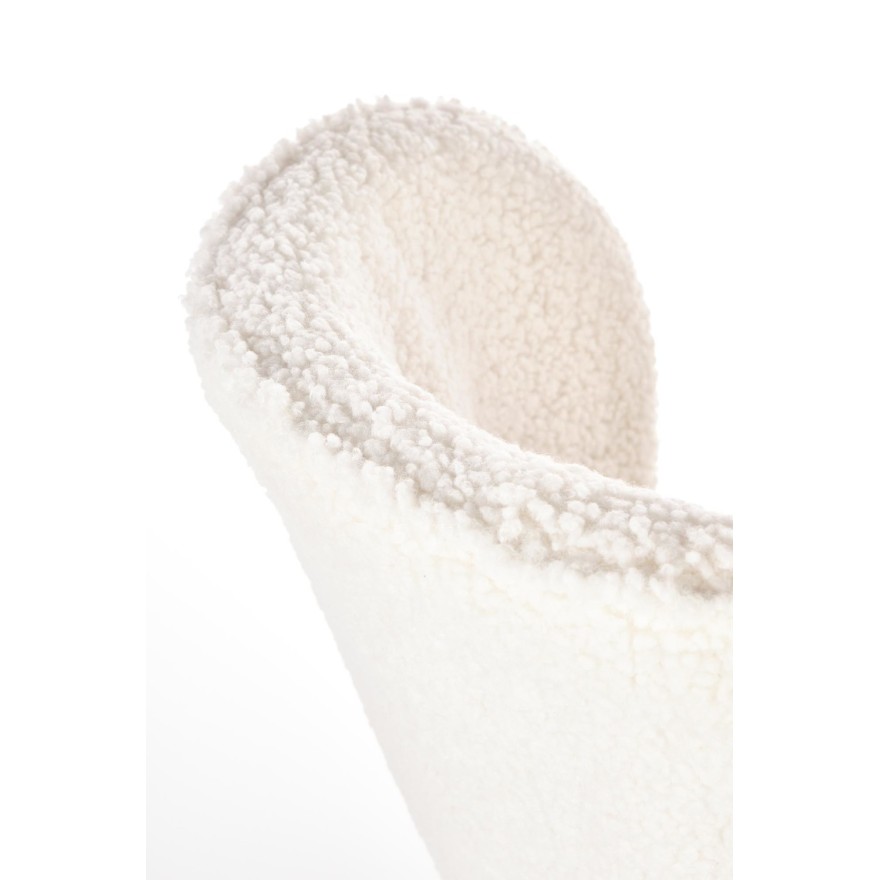 Krzesło tapicerowane LOVI na złotych nogach