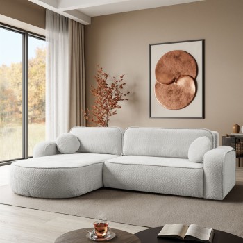 Rozkładany narożnik VENUS II z pojemnikiem na pościel