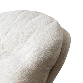 Obrotowy fotel tapicerowany COCO 360°