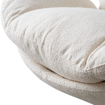 Obrotowy fotel tapicerowany COCO 360°