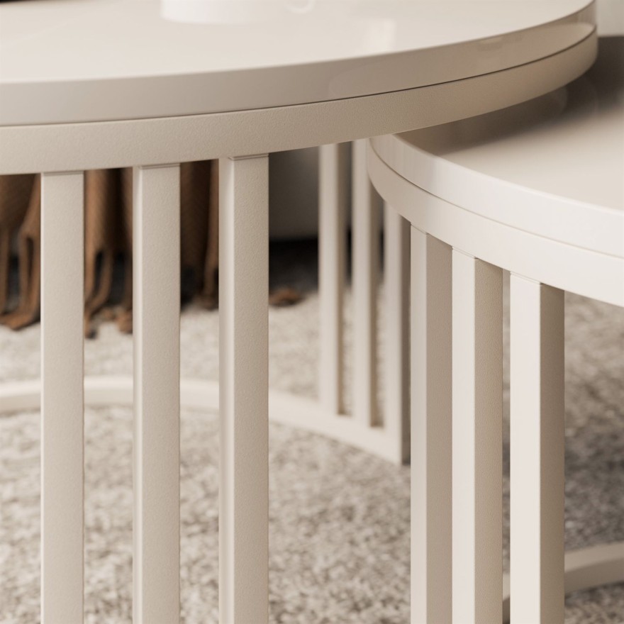 Stolik kawowy LORI 2w1 KASZMIR wysoki połysk