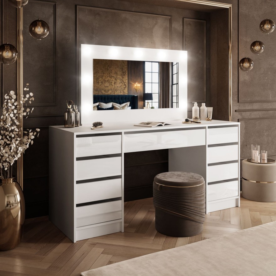 Toaletka MADA DOUBLE z oświetleniem LED