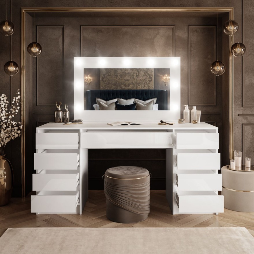 Toaletka MADA DOUBLE z oświetleniem LED