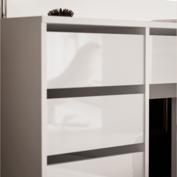 Toaletka MADA DOUBLE z oświetleniem LED