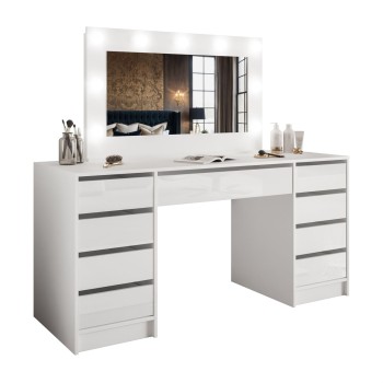 Toaletka MADA DOUBLE z oświetleniem LED