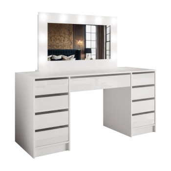 Toaletka MADA DOUBLE z oświetleniem LED