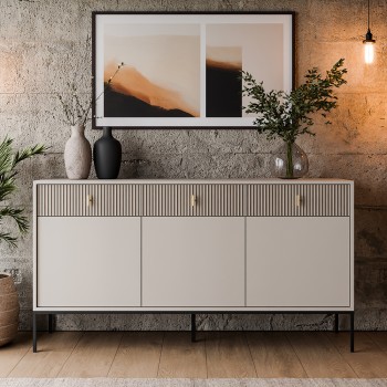 Komoda MIDNIGHT 3D3S z...