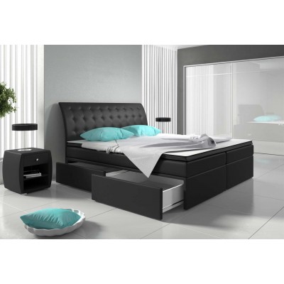 Łoże tapicerowane boxspring...