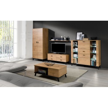 Stolik kawowy JOEL dąb lefkas