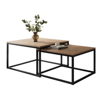 Zestaw stolików kawowych ISA 2w1