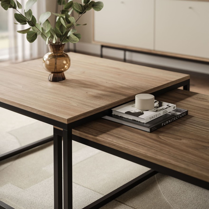 Zestaw stolików kawowych ISA 2w1