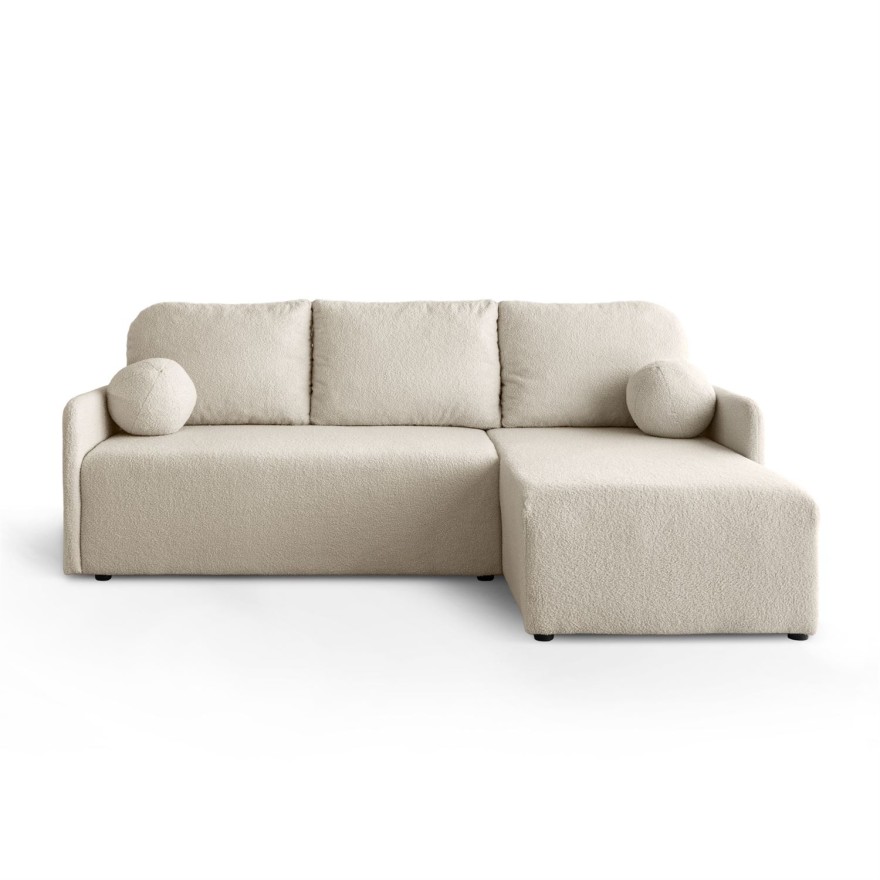 Narożnik CUDDLE z funkcją spania i pojemnikiem na pościel