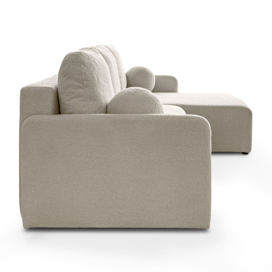 Narożnik CUDDLE z funkcją spania i pojemnikiem na pościel