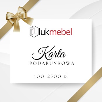 KARTA PODARUNKOWA 100 - 2500 zł